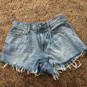 Aero Light Blue Denim shorts size 2